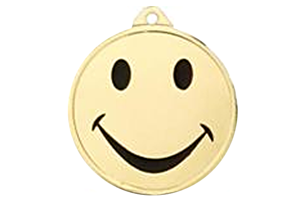 Medaille Smiley Ø 45 mm